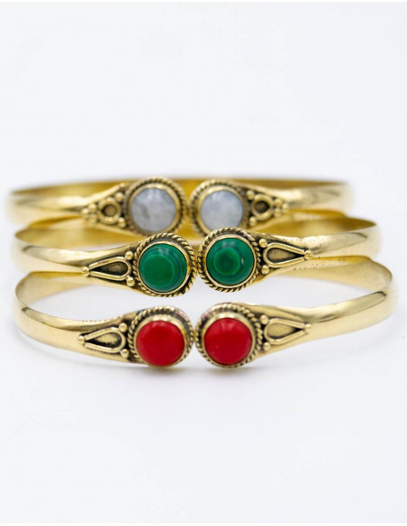 brazalete-dorado-piedras-minerales-tallado