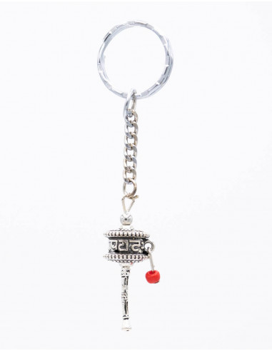 Prayer Wheel Keychain