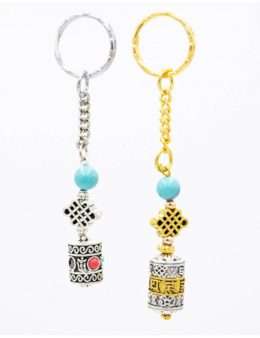 Tibetan Rotating Keyring