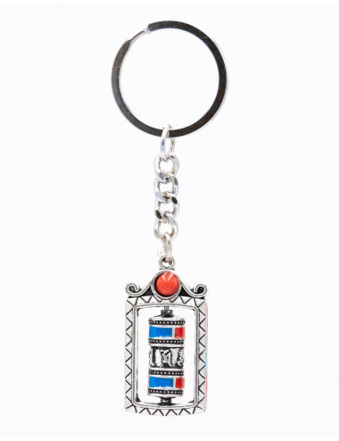 Tibetan Buddhist prayer wheel