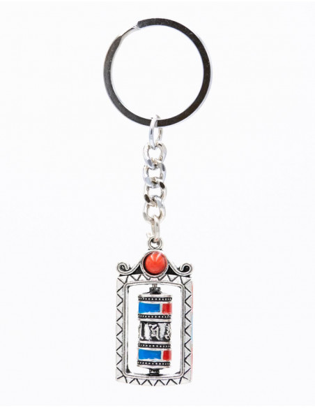 Tibetan Buddhist prayer wheel