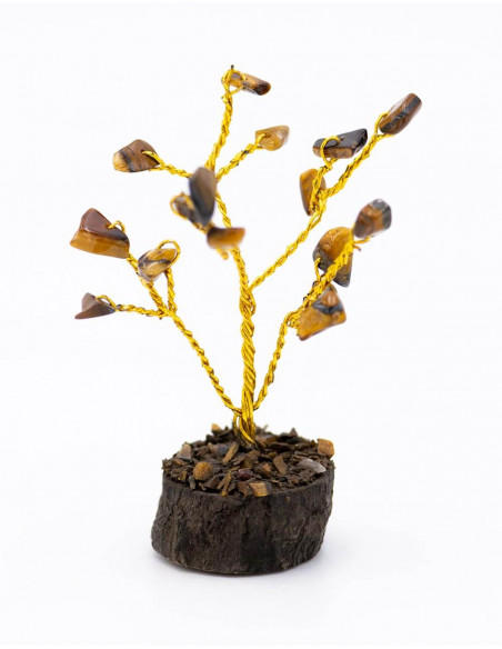 Tiger Eye Mineral Tree