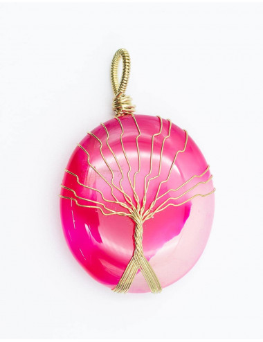 Pendant Stone with Tree