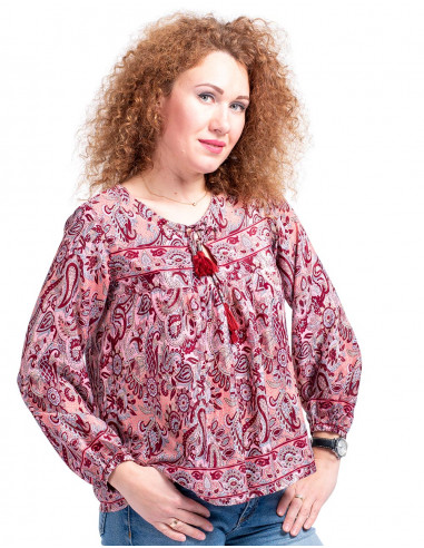 camiseta-boho-style-seda-rosa-mujer