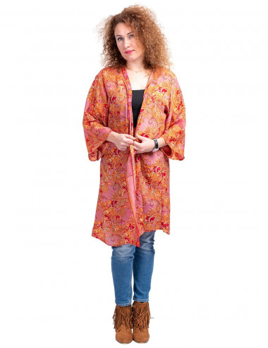 kimono-seda-estampado-verano-mujer-naranja