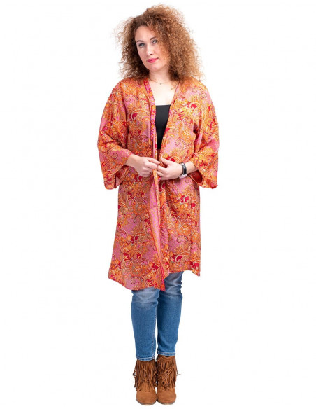 kimono-seda-estampado-verano-mujer-naranja