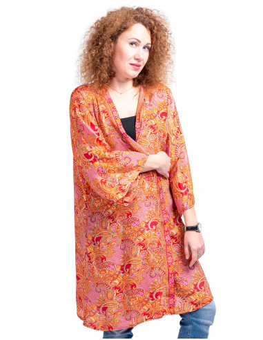 kimono-midi-mangas-medias-seda-naranja