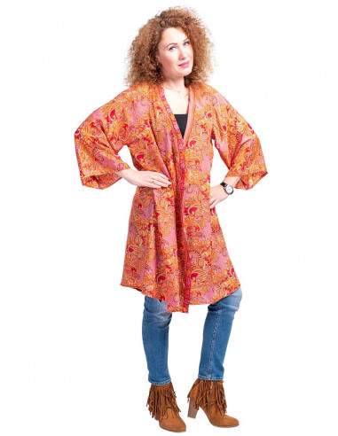 kimono-primavera-verano-naranja-mujer
