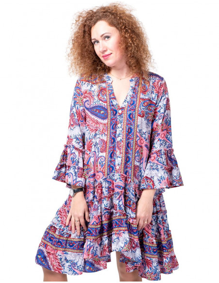 vestido-mujer-con-volantes-boho-style-paisley