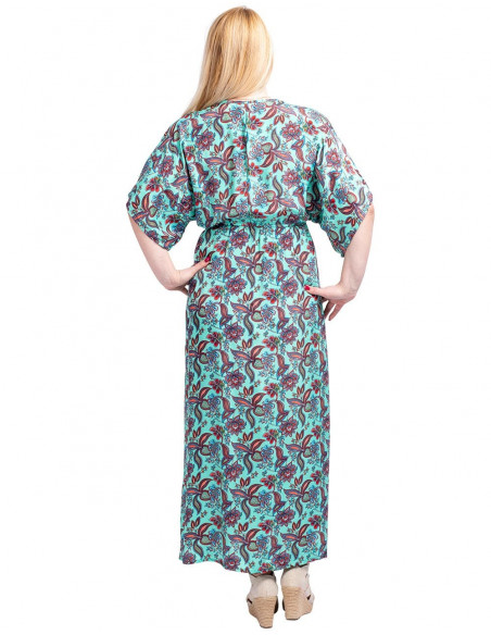 Long Printed Dress