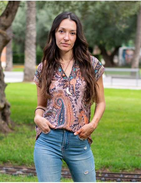 blusa-seda-mujer-mangas-cortas