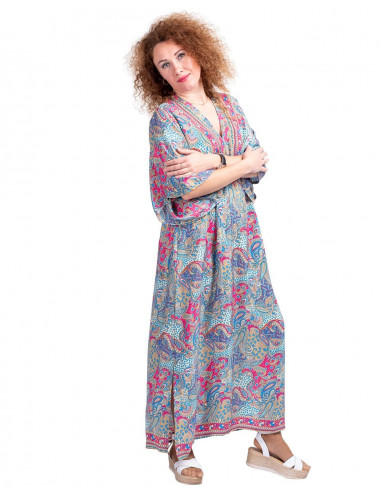 vestido-seda-largo-beige-estampado