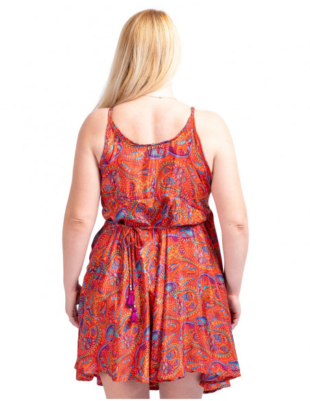 vestido-seda-tallas-grandes-rojo