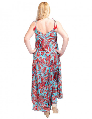 Wide Long Dress