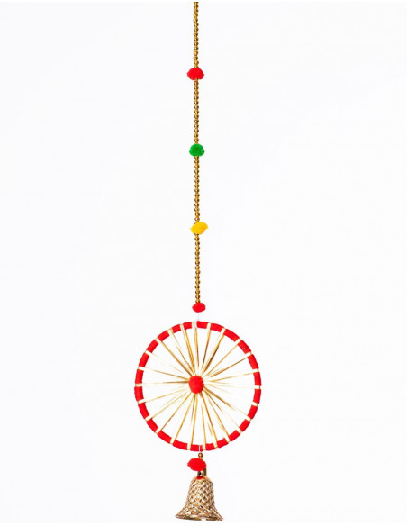 colgante-etnico-circulo-y-campana-rojo