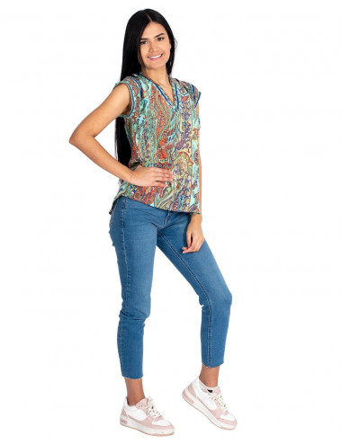 camiseta-verano-mujer-mangas-cortas