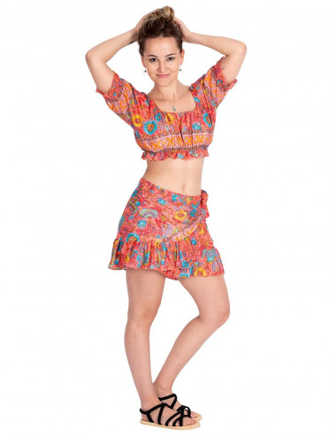 conjunto-falda-corta-y-top-estampado-salmon