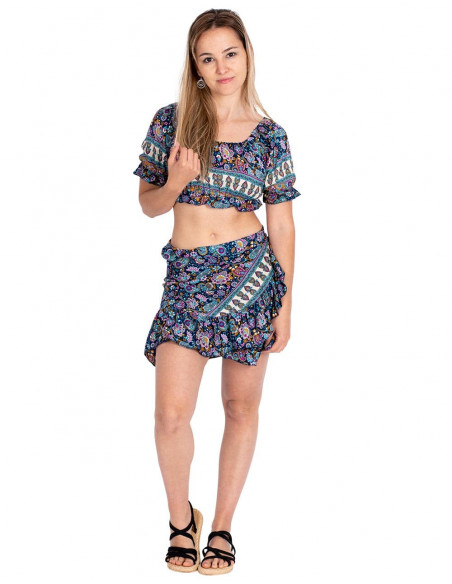 conjunto-falda-top-mujer-verano-azul