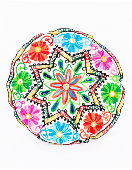 cojin-circular-multicolor-bordado-artesanalmente-india