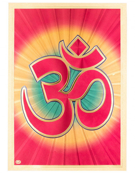 Om Symbol Plate