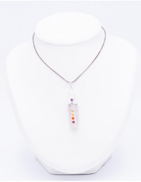 Octagonal pendant with ball