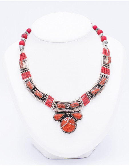 Necklace of Nepalese Stones