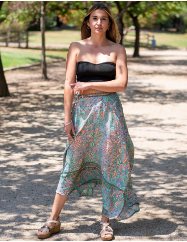 Two-Layer Long Skirt