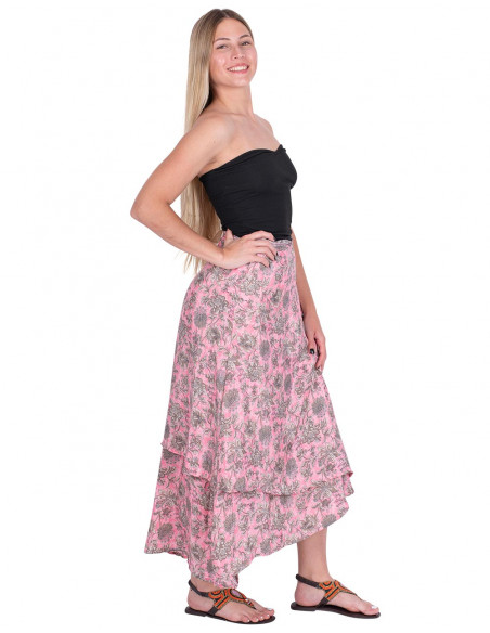 Two-Layer Long Skirt