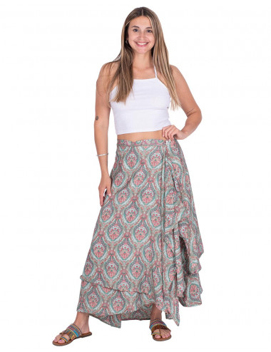 Long Skirt Two Layers