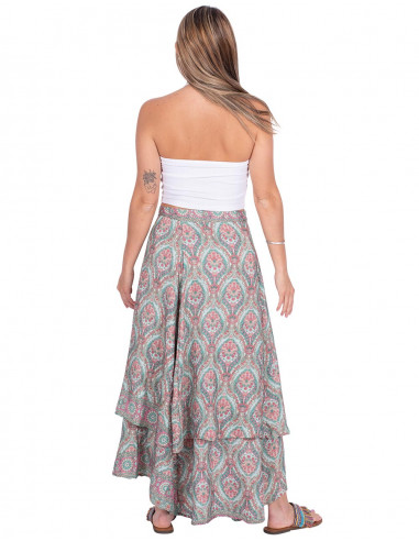 Two-Layer Long Skirt