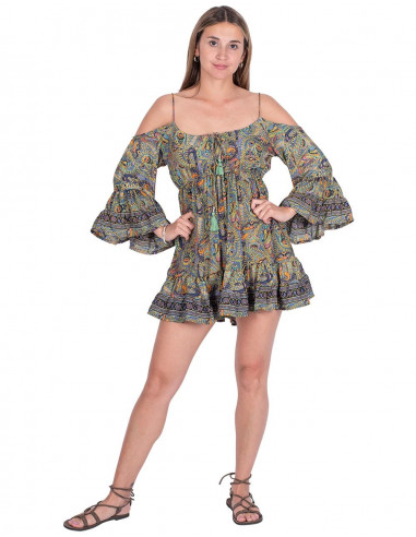 Off-the-shoulder dress