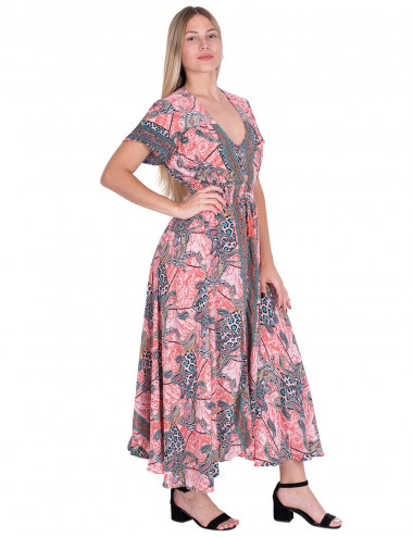 Long Button-Down Dress