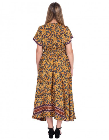 Long Button-Down Dress