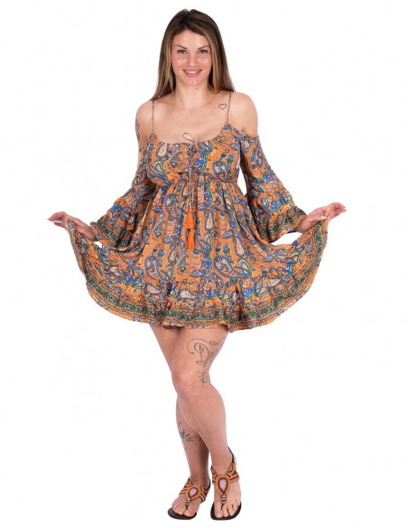 Off-the-shoulder dress