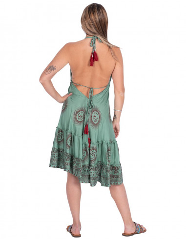 vestido-verde-de-playa-simbolo-om