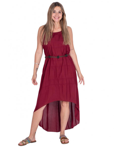 Short dress in the front, long dress in the back