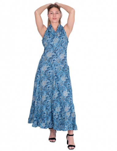 vestido-algodon-volantes-cuello-celeste