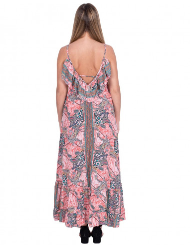 Ruffled Back Dress