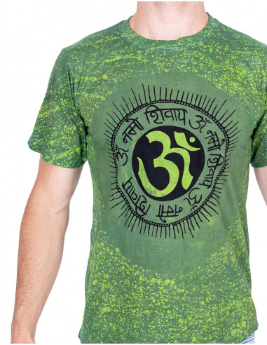 camiseta-etnica-dibujo-estampado-verde