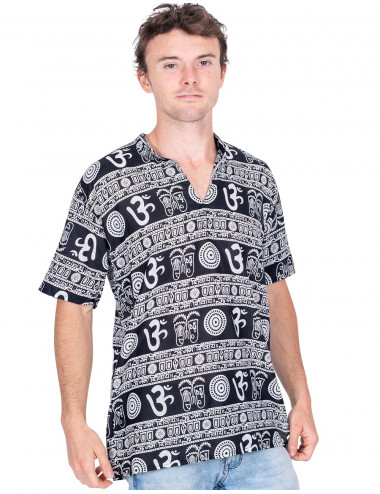 Shirt with Om Symbol
