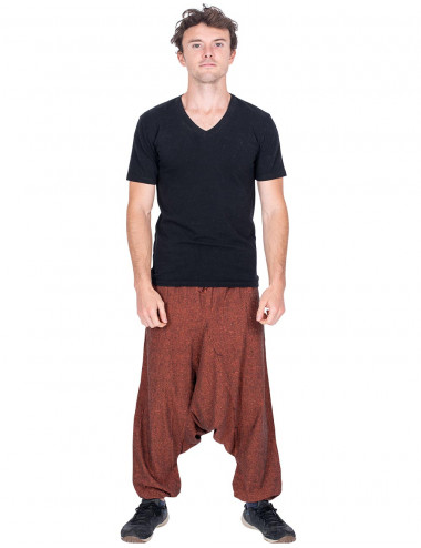 Brown Harem Pants