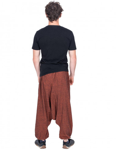 Brown Harem Pants