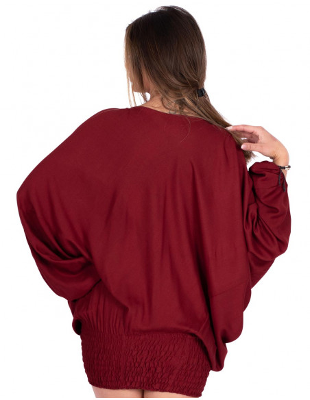vestido-o-blusa-larga-rayon-burdeos