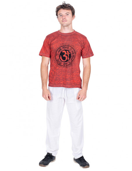 White Straight Leg Trousers