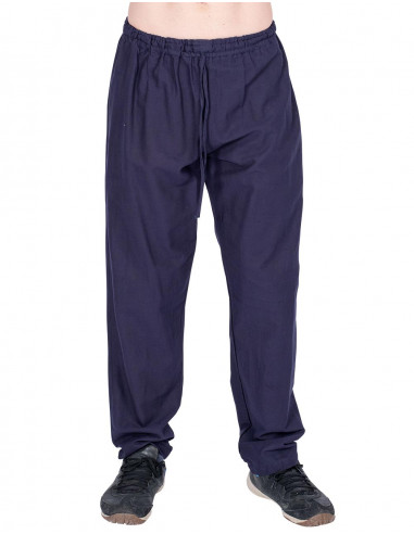 Blue Straight Pants
