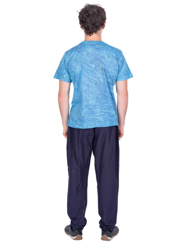 Straight Blue Trousers