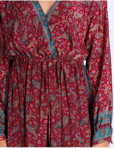 Paisley Long Dress