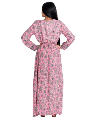 Pink Floral Dress