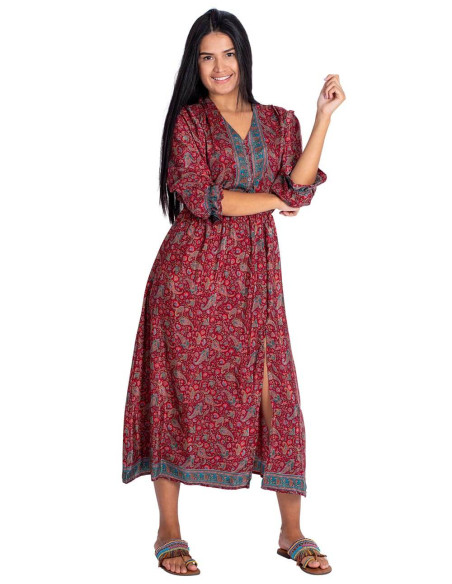 Button-down Midi Dress