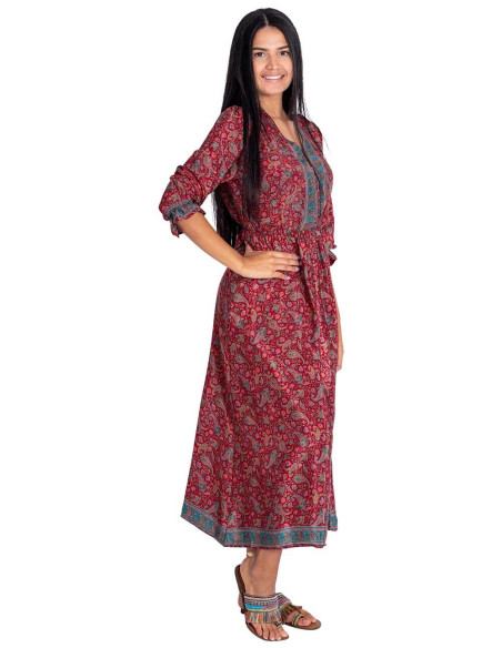 Button-down Midi Dress